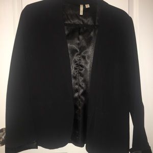 Black blazer size xl